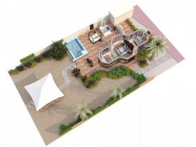 Al Bahar Tented Beach Pool Villa