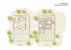 Duplex Two Bedroom Pool Villa Suite