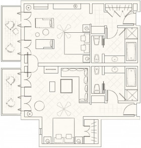 Interconnecting Junior Suite & Garden Studio With Sea View