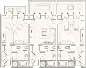 Two Bedroom Family Suite