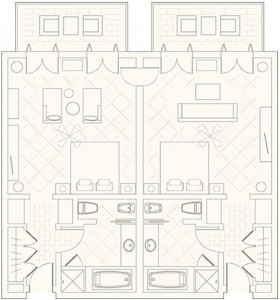 Interconnecting Studio Suites With Sea View