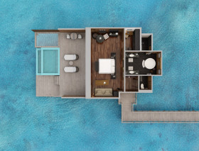 Overwater Pool Villa