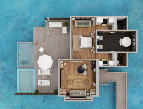 Royal Pool Overwater Villa