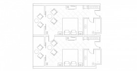 Family Sea View Rooms (Interconnecting)