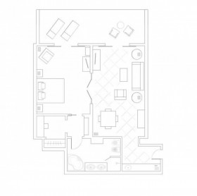 One Bedroom Deluxe Sea View Suite