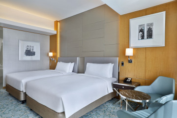 Two Double Beds Executive Room with Balcony