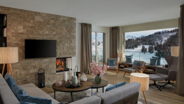Bürgenstock Residence Suite with Mountain View