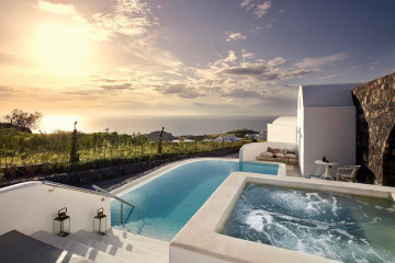Royal Suite Private Pool Sunset Sea View (100 m²)
