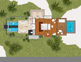 Deluxe Beach Pool Villa