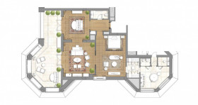 Pearl Suite (142 m² + 39 m² terasa)