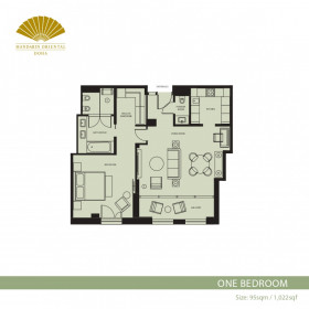 One Bedroom Apartment (95 m²)