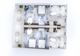 Family Room – King to Queen (110 m2 + 2x 9 m2 balkón)