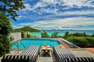 Oceanview Hillside Pool Villa