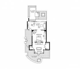 Premium Island Pool Villa (105 m²)