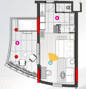 Corner Suite with Jacuzzi & Sea View (48–50 m²)