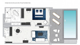 Lifestyle Sea View Suite with private pool