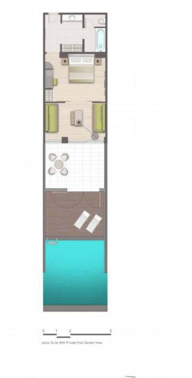 Junior Suite Private Pool - Garden View