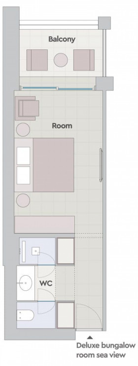 Deluxe Bungalow Room - Sea View