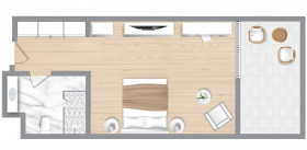 Deluxe Guestroom Sea View (32 m²)