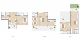 Boschetto Two-Bedroom Apartment (60 m²)