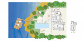 Palazzo Imperiale on Private Peninsula (245 m²)