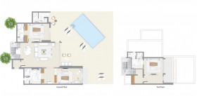 Dream Villa Beachfront Private Pool, 3 Bedroom (198 m²)