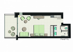 Deluxe Sea View Room (37–39 m²)