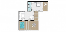 Exclusive Bungalow Suite with Outdoor Hydro-Massage Bathtub