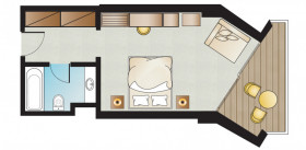 Cabana Pool View (24 m2)