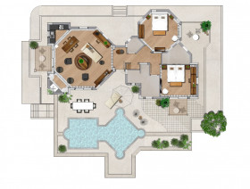 Haute Living Luxury Two Bedroom Villa with Private Pool