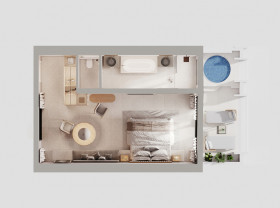 Jade Suite with Outdoor Jacuzzi