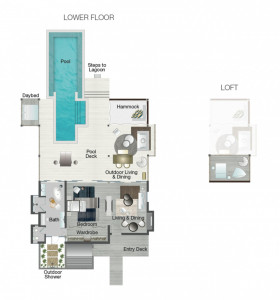 Sunrise Water Villa with Pool