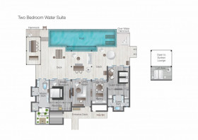 Two-Bedroom Water Suite