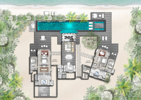 Two-bedroom Royal Beach Villa