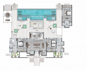 Three-Bedroom Water Suite