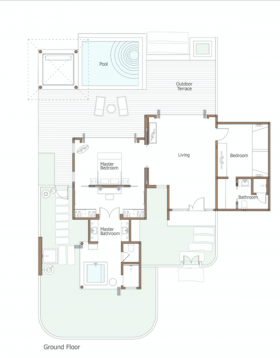 Two-bedroom Beach Villa (145 m2)