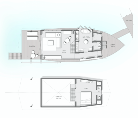 Dhoni Loft Water Villa (110 m2)