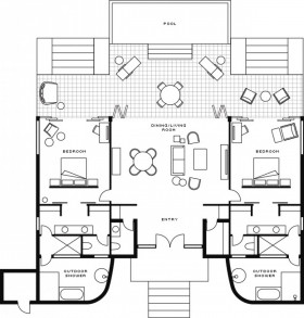 Two Bedroom Presidential Villa (159 m²)