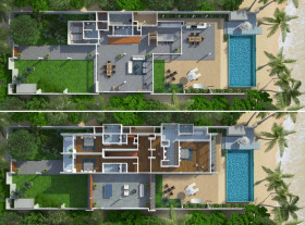 Private Beach Residence - Three Bedroom (920 m²)