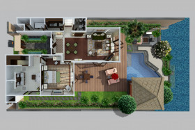 One Bedroom Lagoon Villa