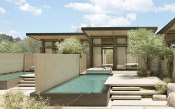 Aesthesis Bungalow – Sea View (41 m² + exteriér 87 m²)