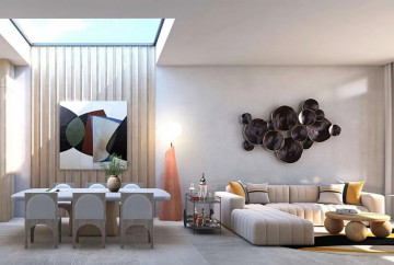 Two-bedroom Epos Residence – Seafront (128 m² + exteriér 101 m²)