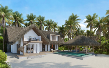 Beach Retreat With Pool (170 m²)