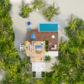 Family Beach Pool Villa (300 m²)