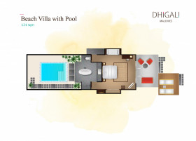 Beach Villa with Garden Pool