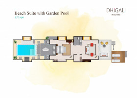 Beach Suite with Garden Pool