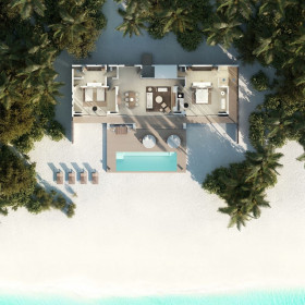 Two Bedroom Sunset Beach Pool Villa