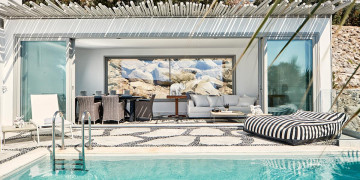 Executive Suite with Private Pool 60-68 m2