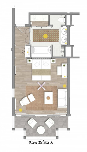 Deluxe Suite (54 - 62 m²)