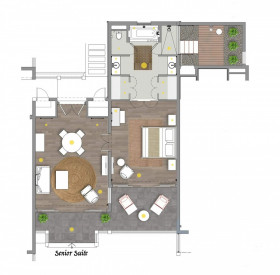 Senior Suite Garden View (102 m²)